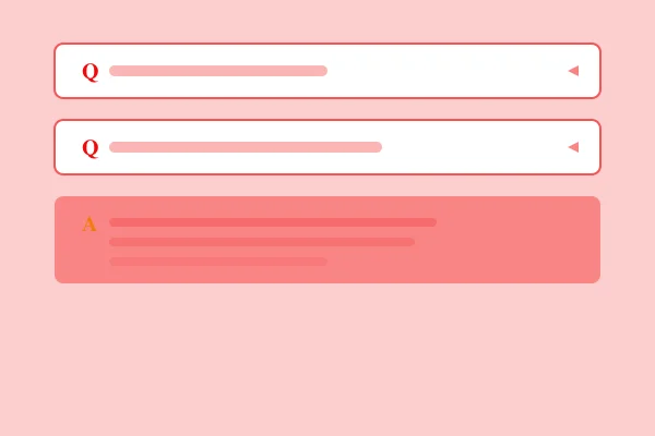 빨간비디오 커뮤니티 자주 묻는 질문 아이콘